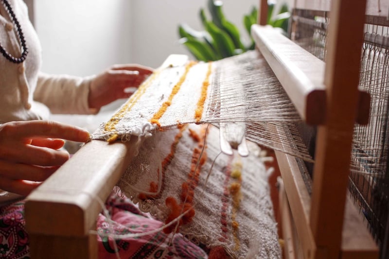 Newspaper Basket Weaving